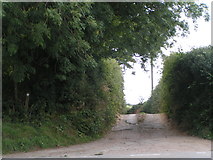 ST4201 : Lane leading to Swillettes farm from the B3164 by Rob Purvis