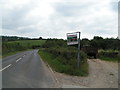 Entrance to Sandpit Mill farm on the B3162