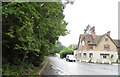 Tilford Road at the junction of Thursley Road, Churt