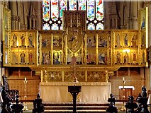 SK7953 : The Church of St Mary Magdalene, Altar and Reredos by David Dixon
