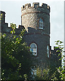 SD2187 : A turret on Broughton Tower by Karl and Ali