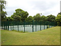 Tennis courts in Sandbach Park