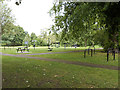 Outdoor gym in Sandbach Park