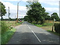 Road and footpath sign