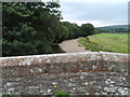 Parapet of Eastfield Bridge and the River Eden