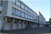 NS2374 : Former Greenock High School building by Thomas Nugent