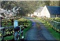 The entrance to Bedrule Old Manse