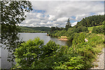 SO0513 : Pontsticill Reservoir from the Brecon Mountain Railway by Christine Matthews