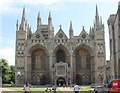 TL1998 : Peterborough Cathedral by J.Hannan-Briggs