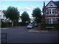 Park View Road at the junction of Etchingham Park Road