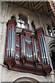 TL1998 : The Organ, Peterborough Cathedral by J.Hannan-Briggs