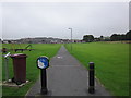 Path at King George V Playing Fields, Stranraer