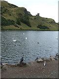 NT2773 : St Margaret's Loch, Holyrood Park by JThomas