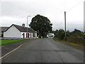 The road passing through Chapelknowe