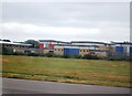 Buildings on the edge of Gatwick