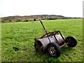 H7376 : Roller in a field, Gortreagh by Kenneth  Allen