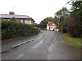 Station Road north of Middle Wallop crossroads