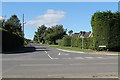 Looking down East Road from High Dike, Navenby