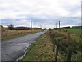 Stepends Road and abandoned railway