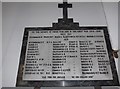 Christ Church, Totland: war memorial