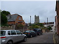 Looking from Castle Street towards the parish church