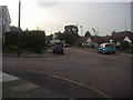 Haslemere Avenue at the junction of Hereford Avenue