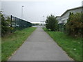 Path to industrial estate