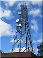 Transmission tower at Werrington