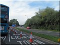 Roadworks on A453 Bitterscote