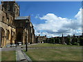 Path to Sherborne Abbey