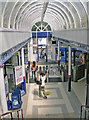 Hertford North station concourse