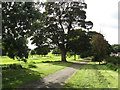 Driveway to St Colme House