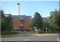 Entrance to University Hospital Durham from Dryburn Road