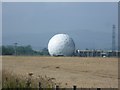 Giant golf ball at Balado