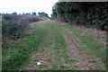 Bridleway towards Turvey by Horseclose Spinney