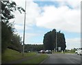 Elfield Park roundabout from the east