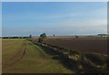NU1036 : Farmland near Low Middleton by Barbara Carr