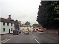 Approaching Pontesbury centre on A488