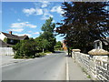 Looking north-west up Burton Street