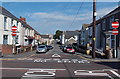 Four No Entry signs, Talbot Street, Gowerton