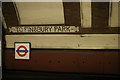 Caledonian Road underground station: platform-level signage