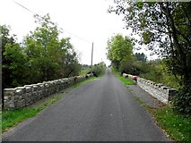 H1317 : Slate Bridge, Corraleehan by Kenneth  Allen