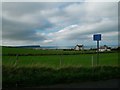 Sign at the entrance to Harbour Road, Ballintoy