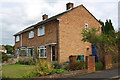 Houses on Saxon Way from Ingle Close