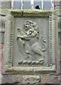 Tolbooth lion tablet, High Street