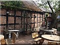 Tea-room courtyard, Knutsford