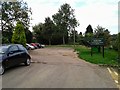 Parking area at the back of The White Hart, Shefford