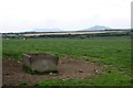 Concrete water trough near Treglemais