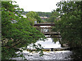 Stalybridge - River Tame NE of canal aqueduct