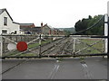 Level crossing gates